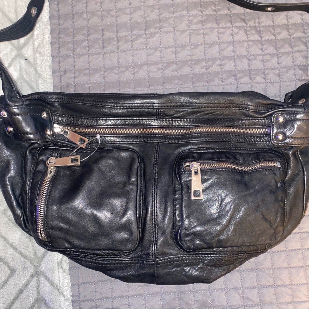 Steven by Steve Madden leather Xl purse/crossbody bag